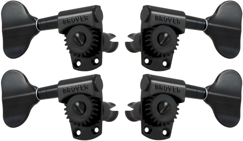 Grover 145BC Titan Electric Bass 2 + 2 Black Chrome