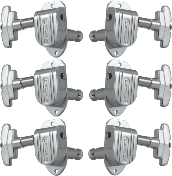 Grover 150C Imperial Machine Heads 3 + 3 Chrome