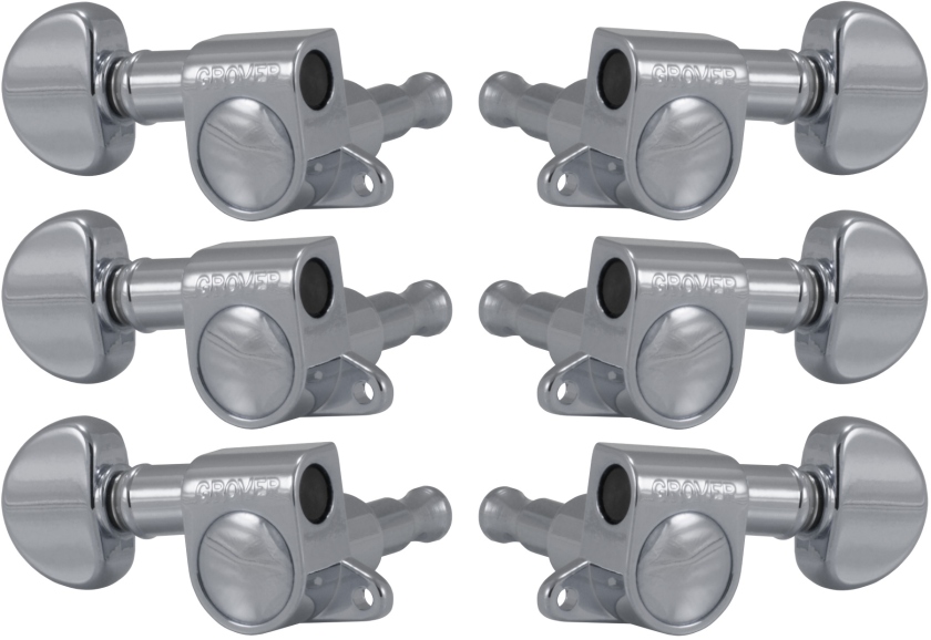 Grover 205C Mini Rotomatics 3 + 3 Chrome
