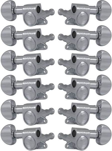 Grover 205C12 Mini Rotomatics 12-String Chrome