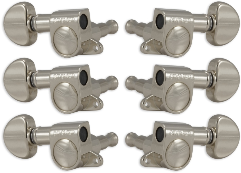 Grover 205N Mini Rotomatics 3 + 3 - Nickel