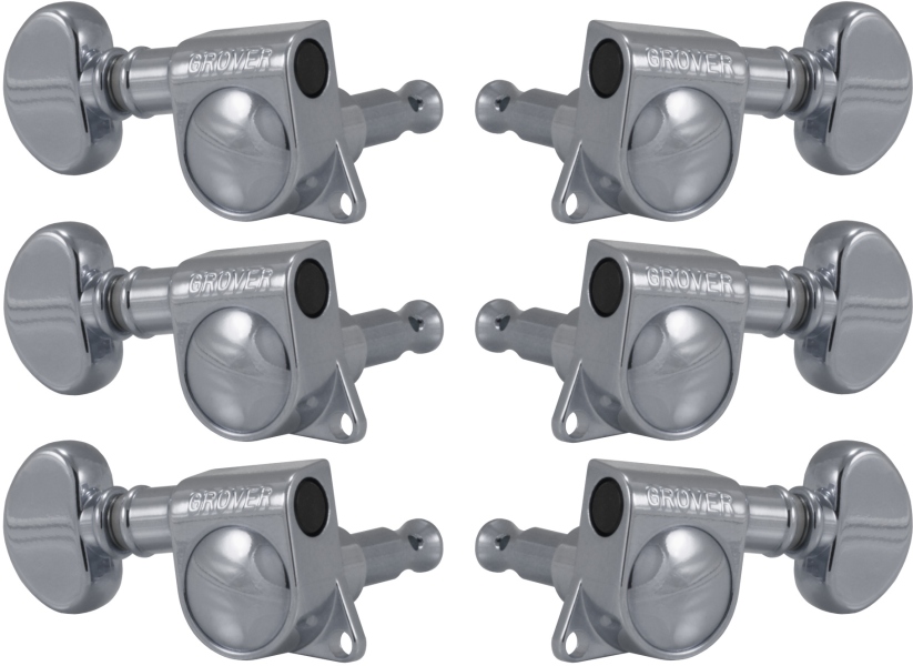 Grover 305C Mid-Size Rotomatics 3 + 3 Chrome