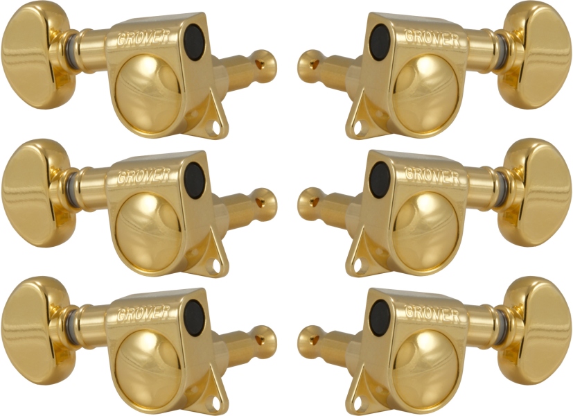 Grover 305G Mid-Size Rotomatics 3 + 3 Gold