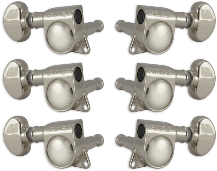 Grover 305N Mid-Size Rotomatics 3 + 3 Nickel