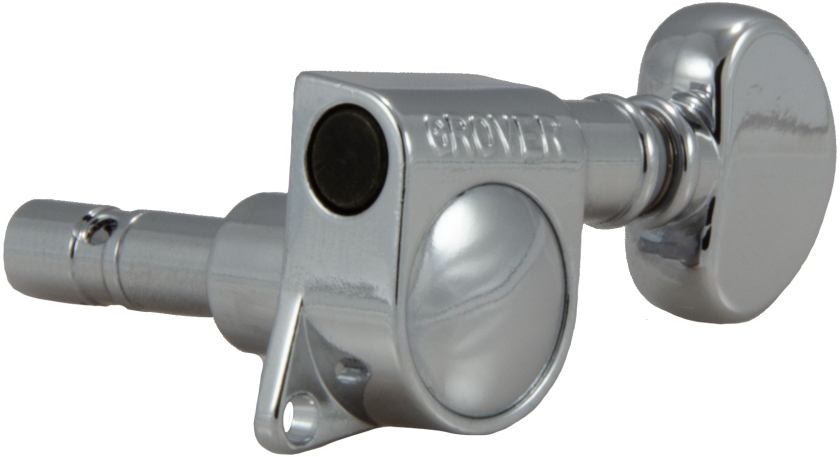Grover 406C Mini Locking Rotomatics Single Left Side Chrome