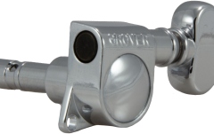 Set cheițe chitară Grover 406C6 Mini Locking Rotomatics 6-in-Line Left Side Chrome