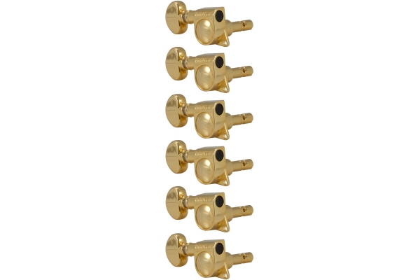 Grover  406GL6 Mini Locking Rotomatics LH Right Side Gold