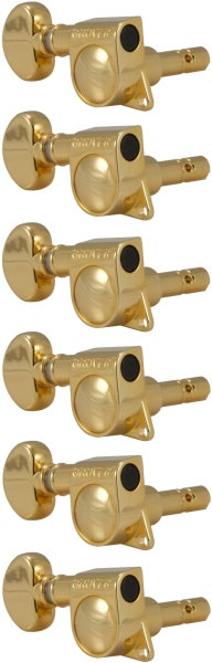 Grover 406GL6 Mini Locking Rotomatics LH Right Side Gold