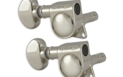 Set cheițe chitară Grover 406NL6 Mini Locking Rotomatics 6-in-Line LH Right Side Nickel