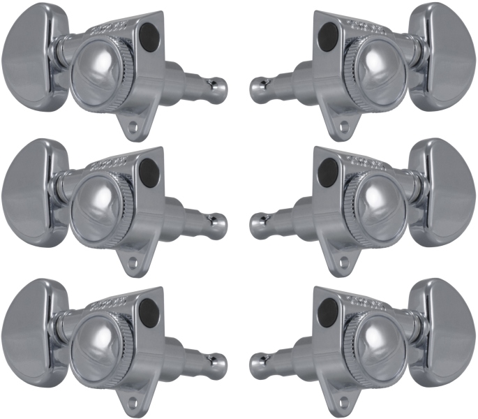 Grover 502C Roto-Grip Locking Rotomatics 3 + 3 Chrome