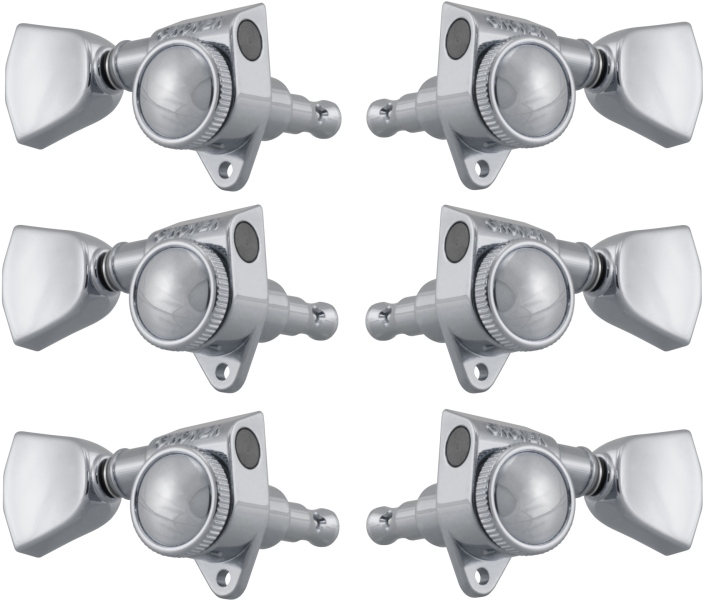 Grover 502CK Roto-Grip Locking Rotomatics 3 + 3 Chrome