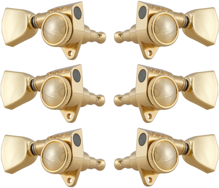 Grover 502GK Roto-Grip Locking Rotomatics 3 + 3 Gold