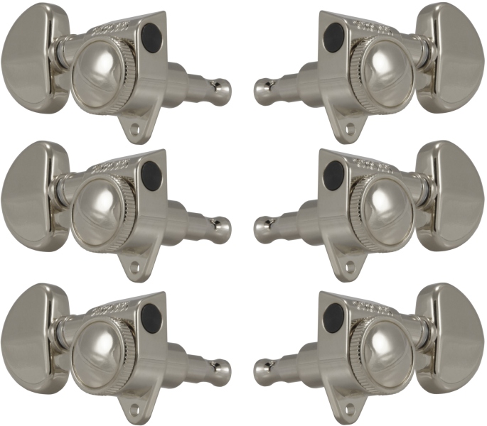 Grover 502N Roto-Grip Locking Rotomatics 3 + 3 Nickel