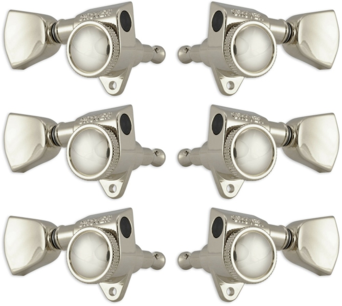 Grover 502NK Roto-Grip Locking Rotomatics 3 + 3 Nickel