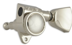 Set cheițe chitară Grover 502NK Roto-Grip Locking Rotomatics 3 + 3 Nickel