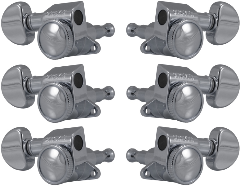 Grover 505C Mini Roto-Grip Locking Rotomatics 3 + 3 Chrome