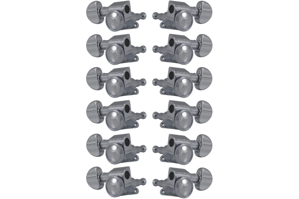Grover  505C12 Mini Roto-Grip 12-String Chrome