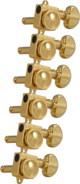 Grover 505FVG Roto-Grip Locking 6-in-Line Left Side Gold