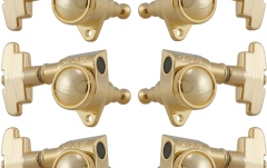 Set cheițe chitară Grover 509G Roto-Grip Locking Super Rotomatics 3 + 3 Gold