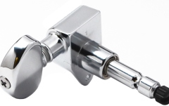 Set cheițe chitară Grover  602C Tip Lock Locking Rotomatics 3 + 3 - Chrome