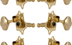 Set cheițe chitară Grover V97G Original Sta-Tite Machine Head Vertical 3 + 3 Gold