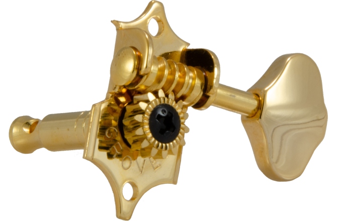 Set cheițe chitară Grover V97G Original Sta-Tite Machine Head Vertical 3 + 3 Gold