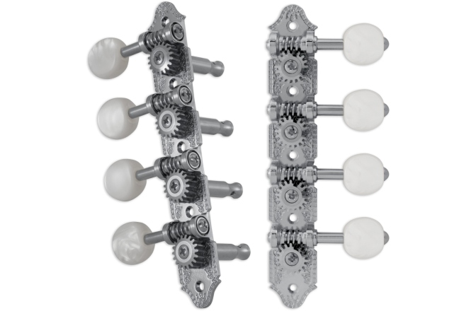 Set cheițe mandolină Grover 409C Professional Mandolin Standard "A"-Style Chrome