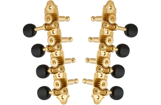 Set cheițe mandolină Grover 409FVGB Professional Mandolin Vintage "F"-Style Gold