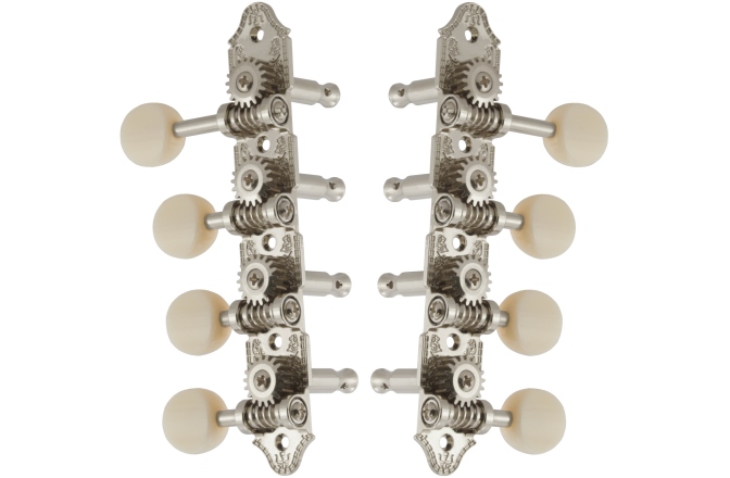 Set cheițe Mandolină Grover  409FVNW Professional Mandolin Vintage "F"-Style Nickel