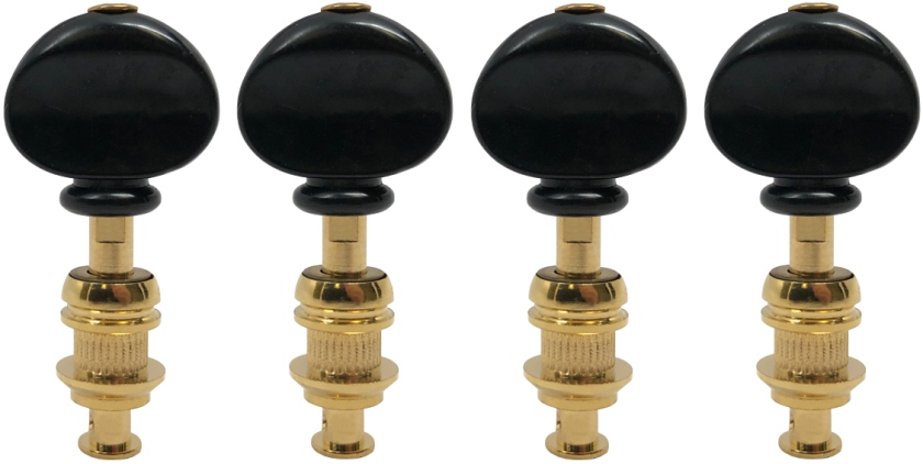 Grover 4BG Sta-Tite Ukulele Pegs Gold
