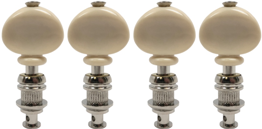 Grover 4W Sta-Tite Ukulele Pegs Nickel