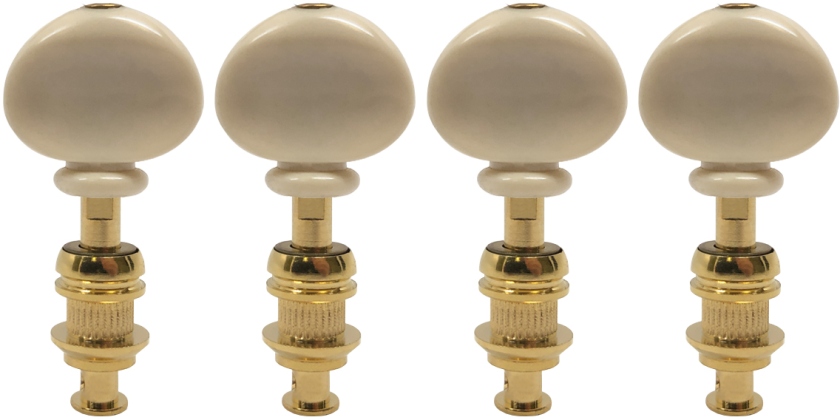 Grover 4WG Sta-Tite Ukulele Pegs Gold