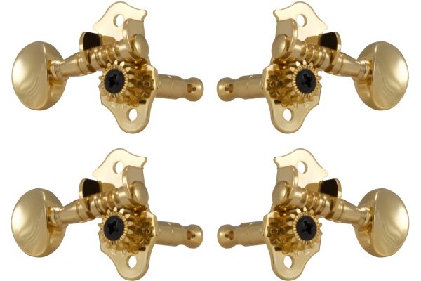 Grover 8G Sta-Tite Geared Ukulele Pegs Gold