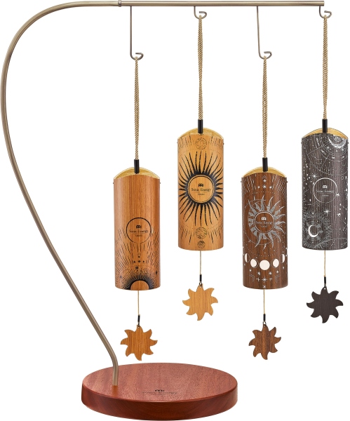 Meinl 4-piece Cosmic Bamboo Chime Set + Stand