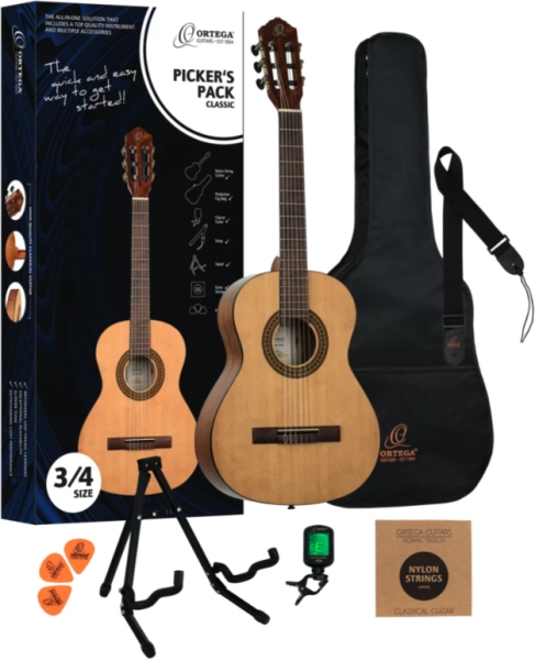 Ortega Pickers Pack 3/4 Classic