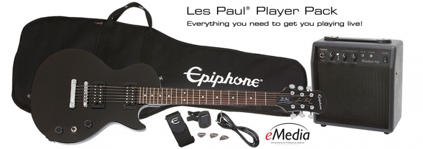 Epiphone Les Paul Player Pack EB