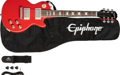 Set Chitară electrică Epiphone Power Player Les Paul Lava Red Guitar Set
