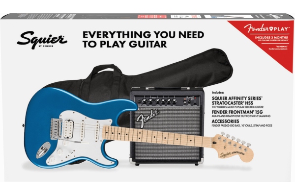 Affinity Stratocaster HSS Pack - Lake Placid Blue