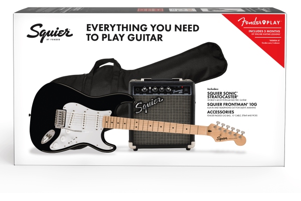 Sonic Stratocaster Pack Black