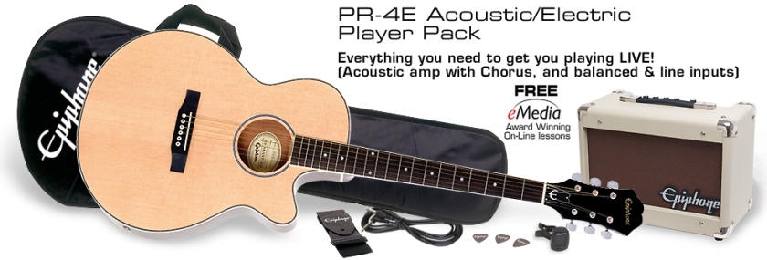 Epiphone PR-4E Player Pack