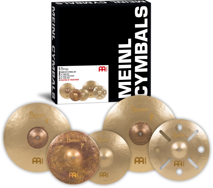 Meinl Benny Greb Sand Cymbal Box Set - 14