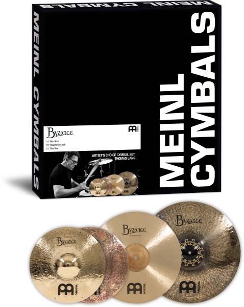 Meinl Byzance Artist's Choice Cymbal Set: Thomas Lang