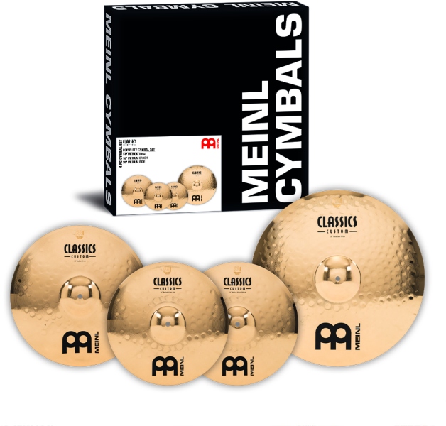 Meinl Classics Custom Brilliant Cymbal Set 3 pcs - 14