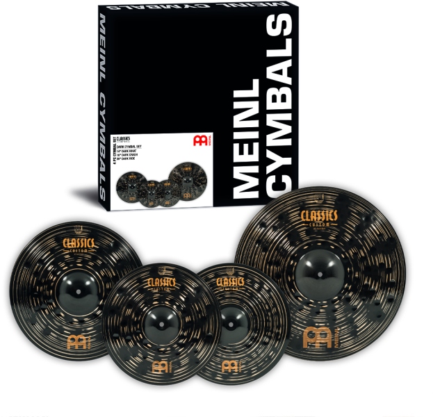 Meinl Classics Custom Dark Cymbal Set 4 pcs