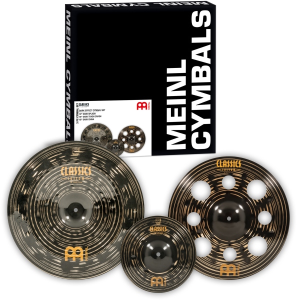 Meinl Classics Custom Dark Set 10DAS + 16DATRC + 18DACH