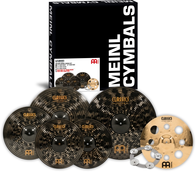 Meinl Classics Custom Dark Set 4 pcs. + Ching Ring