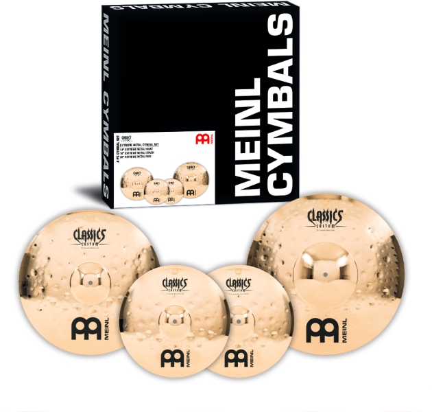 Meinl Classics Custom Extreme Metal Cymbal Set - 14