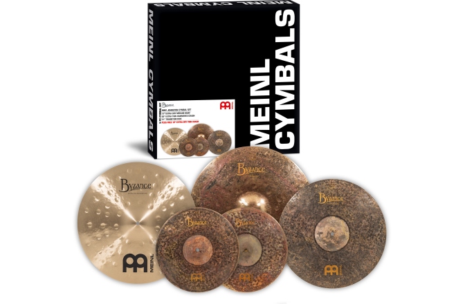 Set cinele Meinl Cymbalset Byzance Mike Johnston - free Byzance 18" Extra Dry Thin Crash