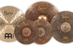 Set cinele Meinl Cymbalset Byzance Mike Johnston - free Byzance 18" Extra Dry Thin Crash