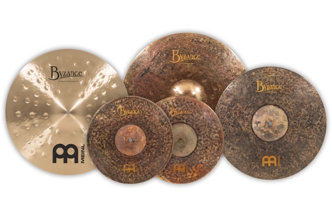 Set cinele Meinl Cymbalset Byzance Mike Johnston - free Byzance 18" Extra Dry Thin Crash